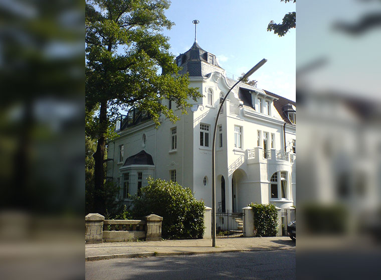 Architekt Umbau Sanierung Stadtvilla Hamburg