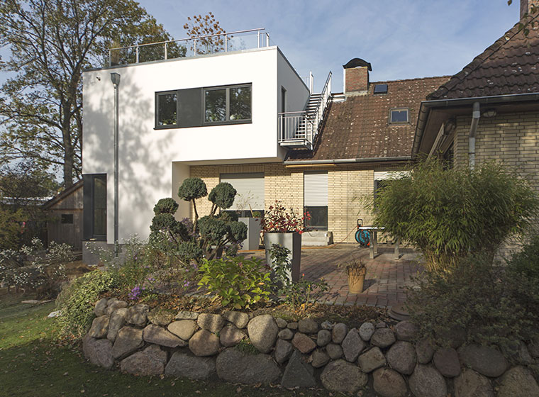 Architekt Hamburg Anbau/Erweiterung Einfamilienhaus
